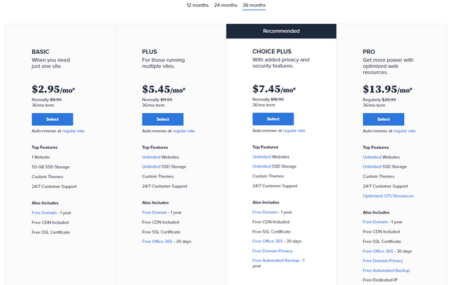 bluehost-pricing-shared-hosting-plans