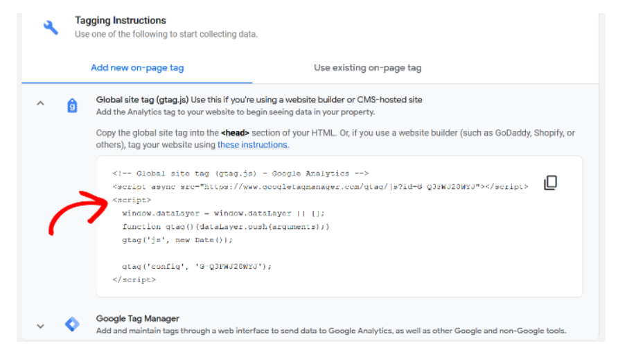 how to install google analytics on WordPress site12png