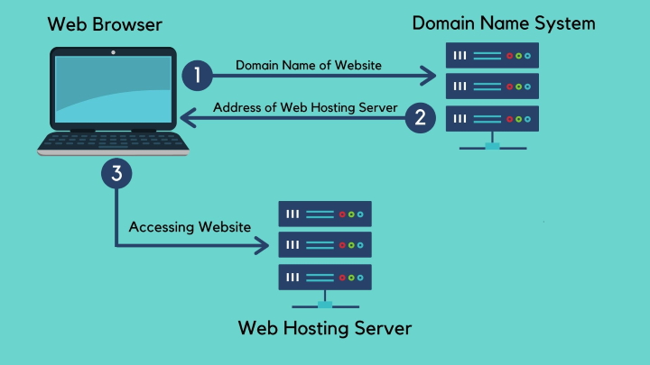 Hosting vs domain