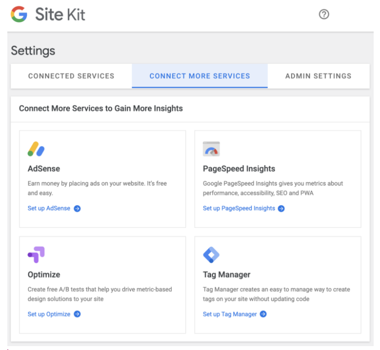 how to use the Google site kit wordPress plugin1