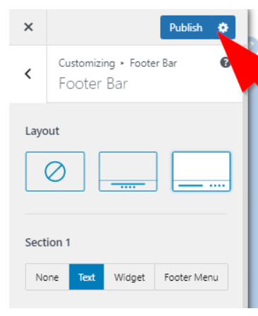 how to create a footer5png