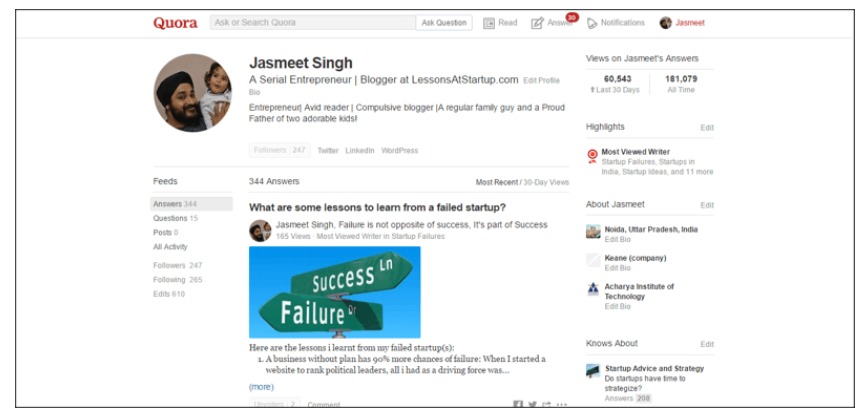 how to get traffic from quora