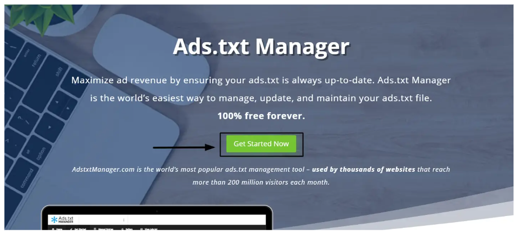 how to create an ads.txt file manually through Ezoic